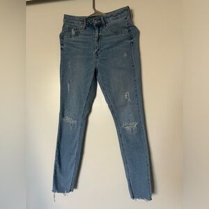 H&M Curvy Jeggings Modelant & Denim